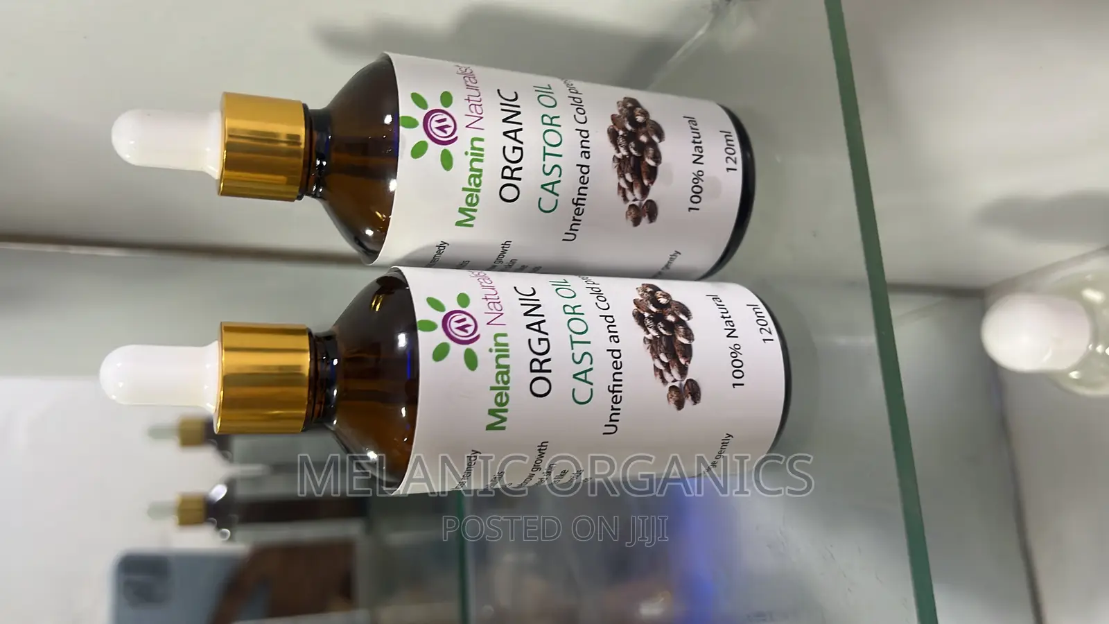 . Castor Oil (120ml) 100% Pure Cold Pressed ,Hexane Free