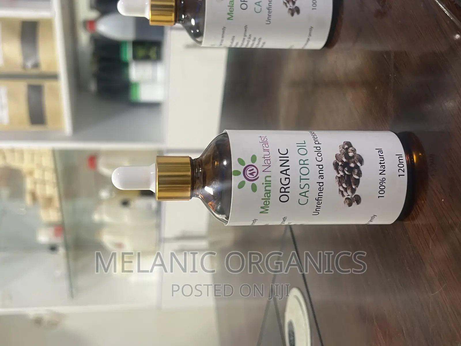 . Castor Oil (120ml) 100% Pure Cold Pressed ,Hexane Free