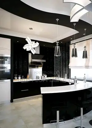 Gypsum Ceiling Design Cafeteria 3456
