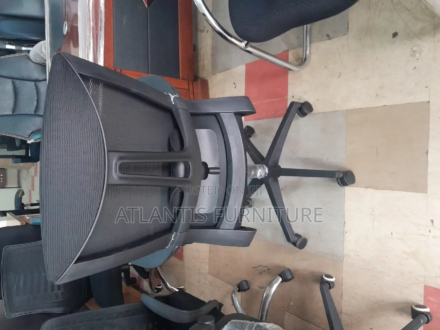 A Classic Office Chair With a Lumbar Support
