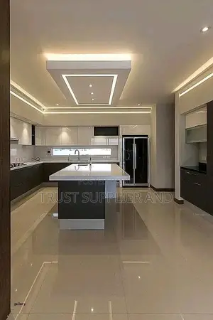 Gypsum Ceiling Design Open Kitchen