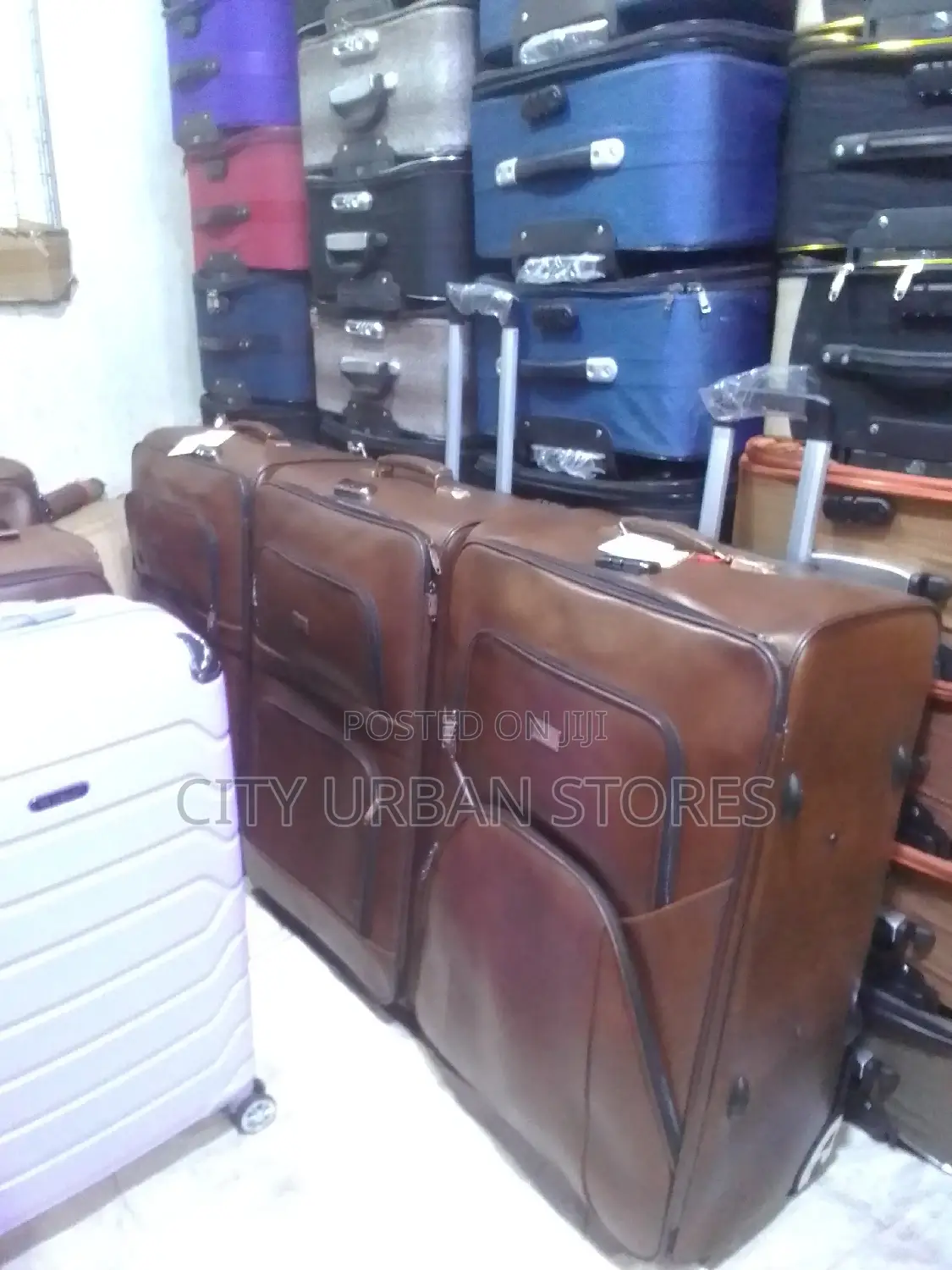 Youaye Leather Suitcase