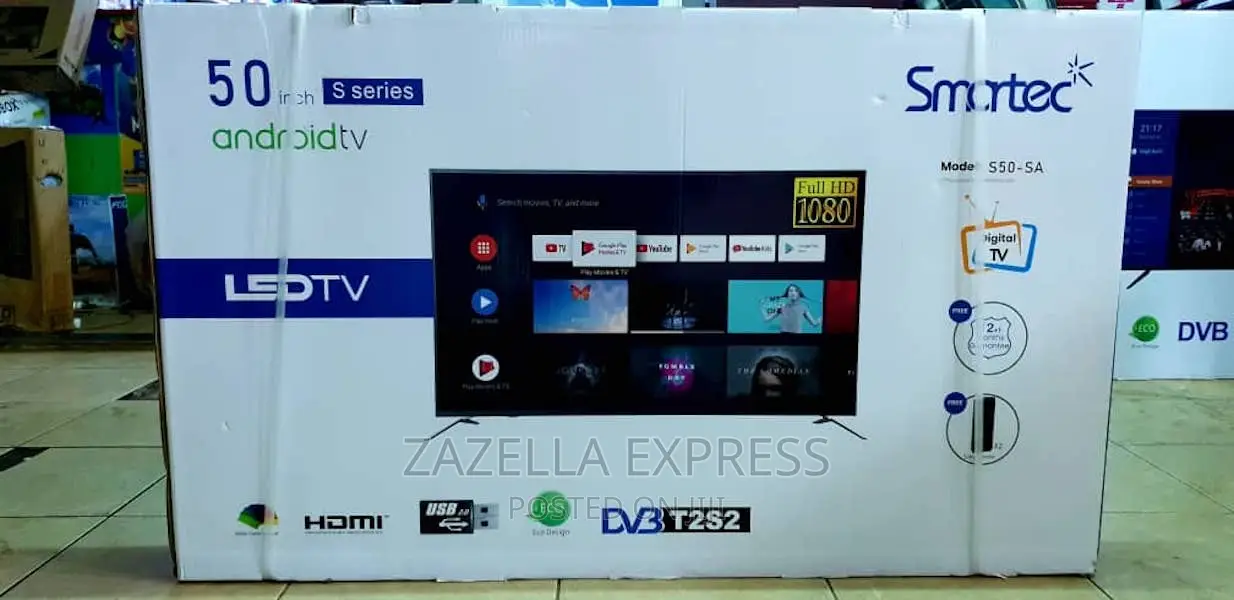 Smartec 55inch Smart Android Tv With Bluetooth
