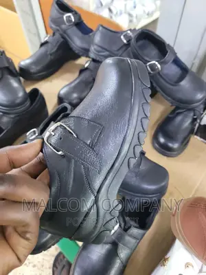 Kid's Black Shoes.