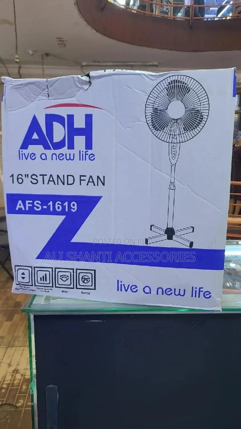 Adh Stand Fan Afs- 1619