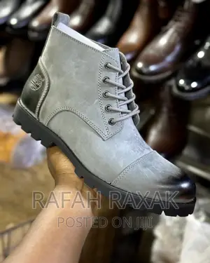 Original Grey Timberland Casual Leather Boot