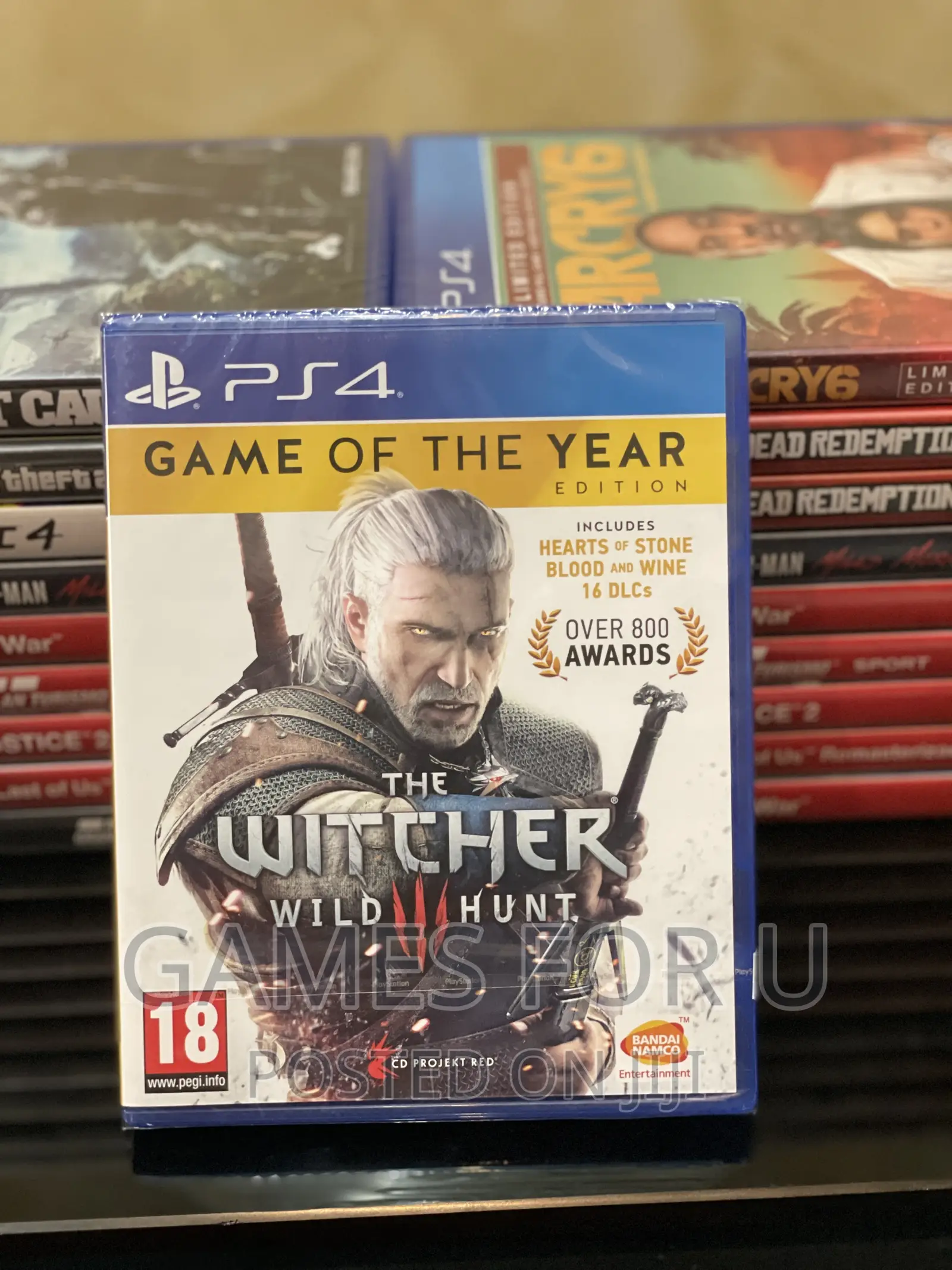 Brand New Witcher 3 Ps4 Game