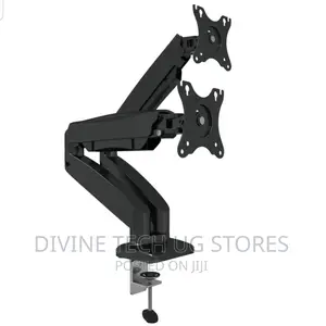 Dual Monitor Desk Mount Stand Full Motion Arm 17"- 32 Inch