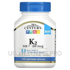 21st Century, , MK-7, 100 McG, 110 Vegetarian Capsules