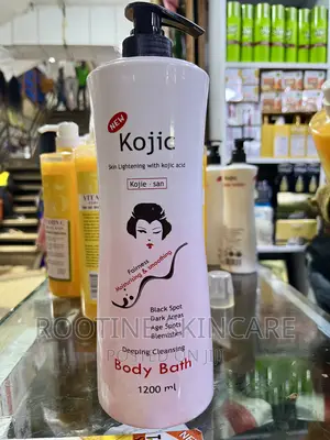 Kojic Skin Lightening With Kojic Body Wash