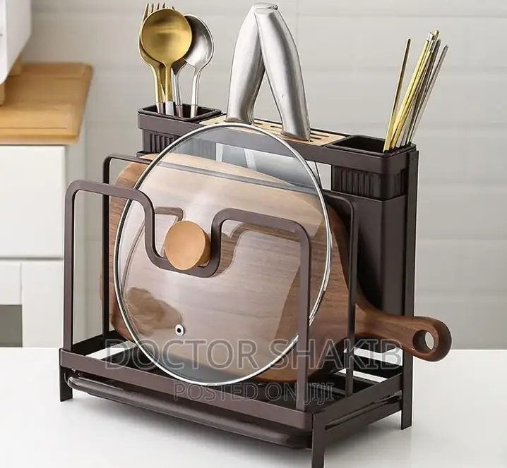 Multifunction Kitchen Knife and Cutlery Holder