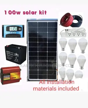 100w Solar Full Kit