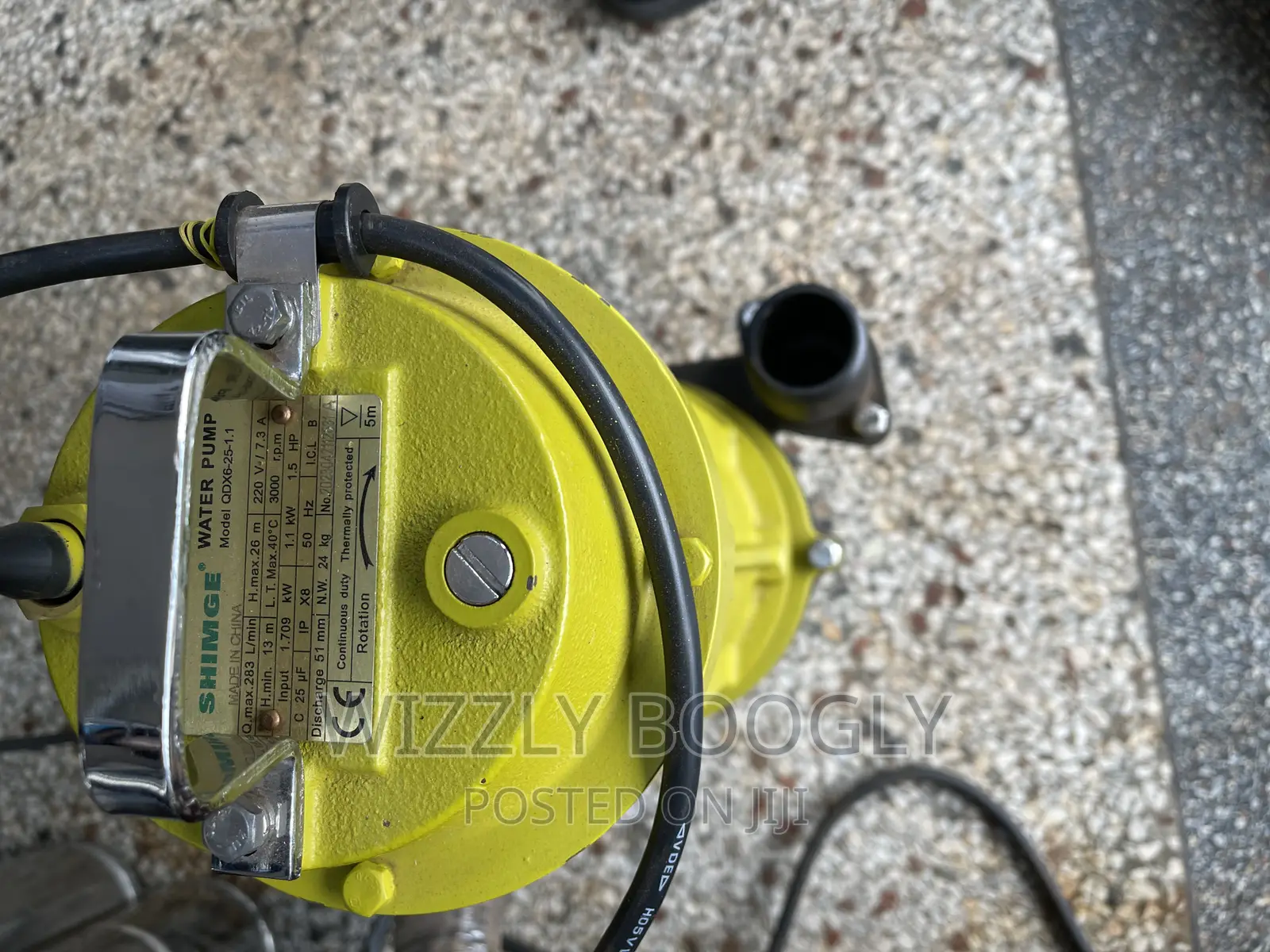 Shimge Submersible Sewerage Pump