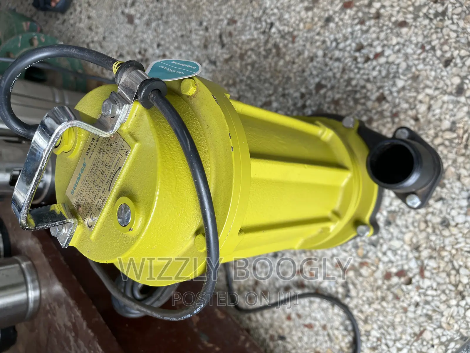 Shimge Submersible Sewerage Pump