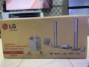 Lg Bluetooth Home Theater 1000 Watts With Fm Radio,Hdmi,Dvd