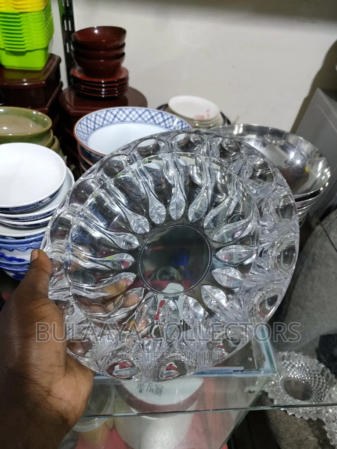 UK Used Glass Ash Trays Each