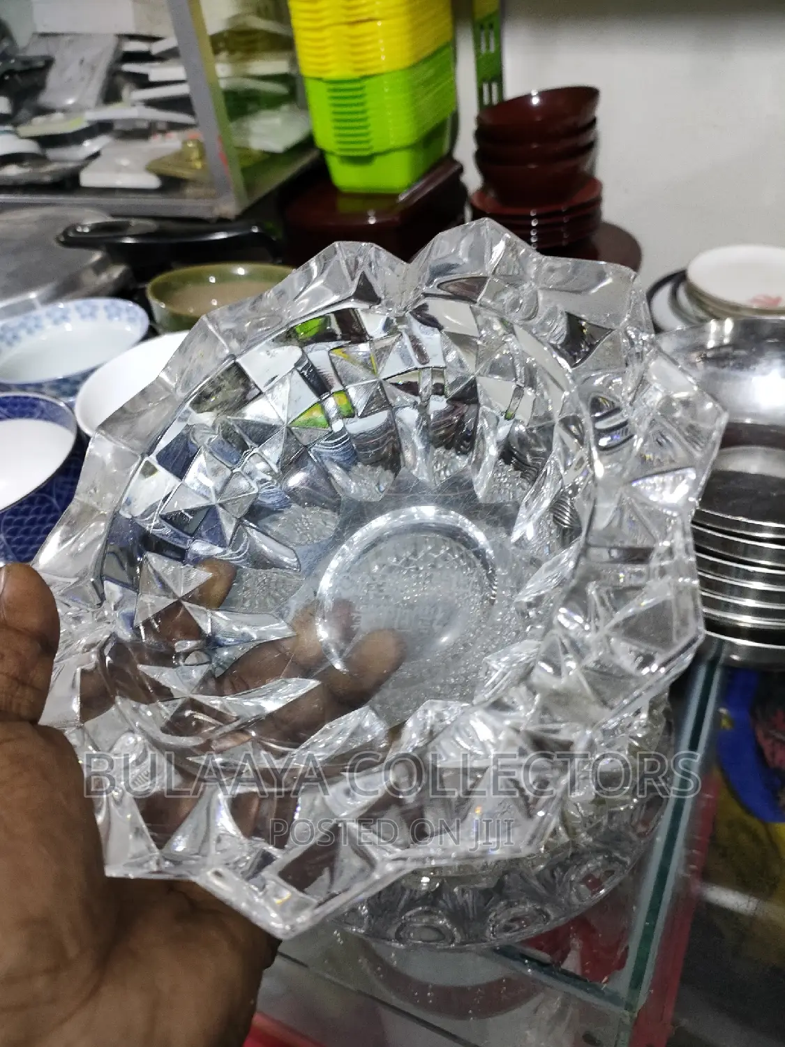 UK Used Glass Ash Trays Each