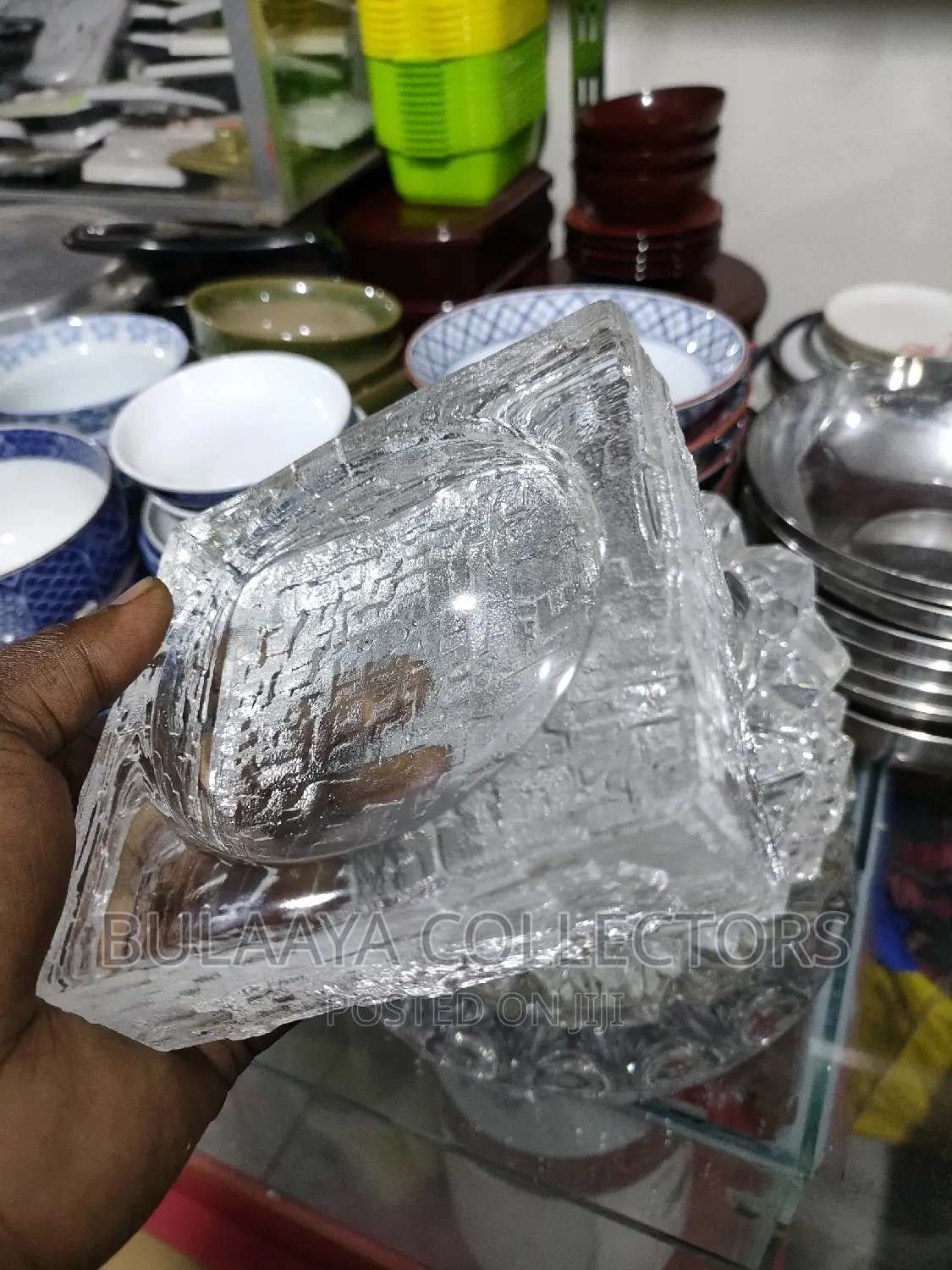 UK Used Glass Ash Trays Each