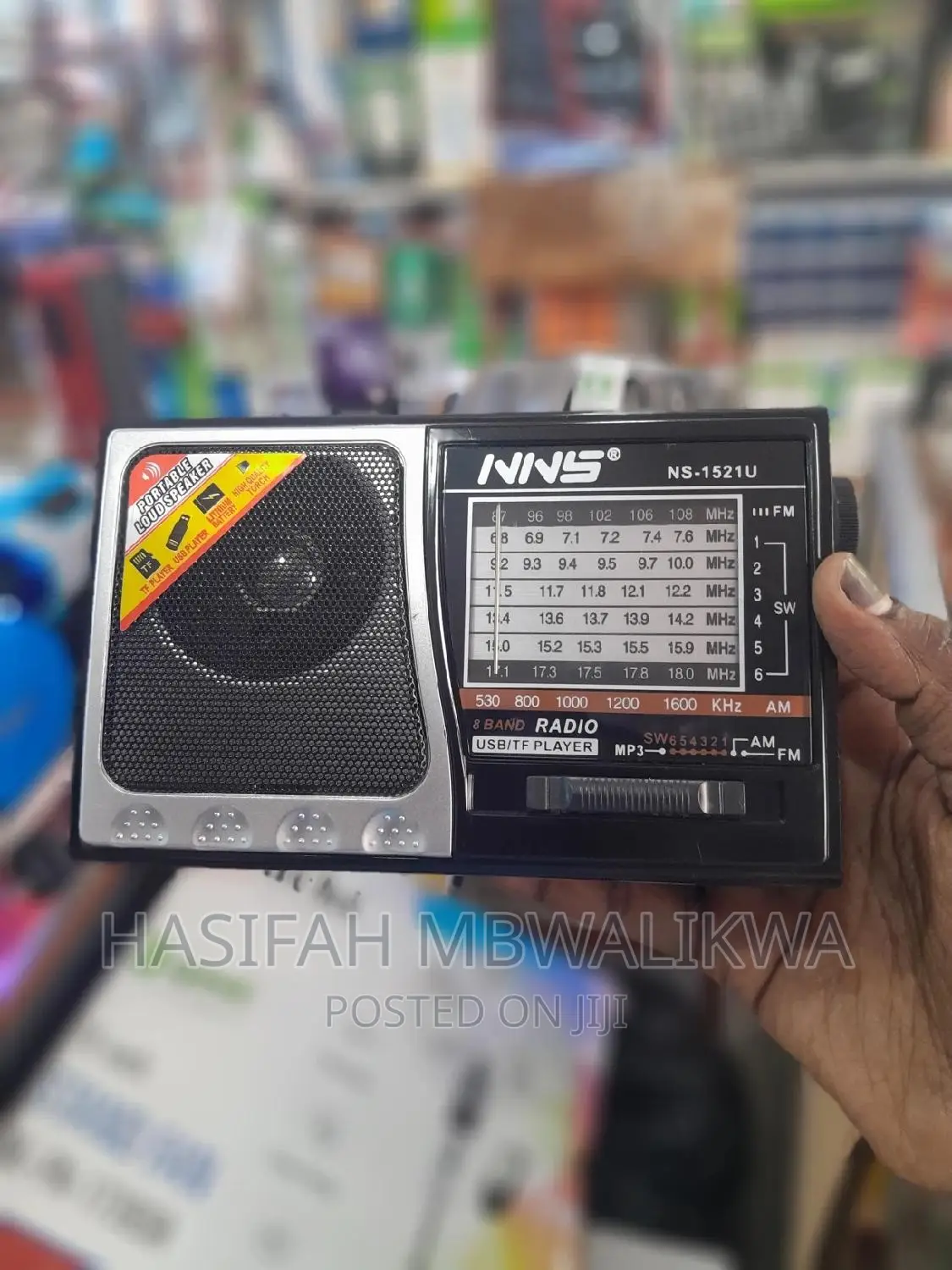 NNS Radio With USB/TF Player.