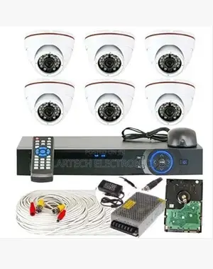8 Channel CCTV Cameras Full Kit