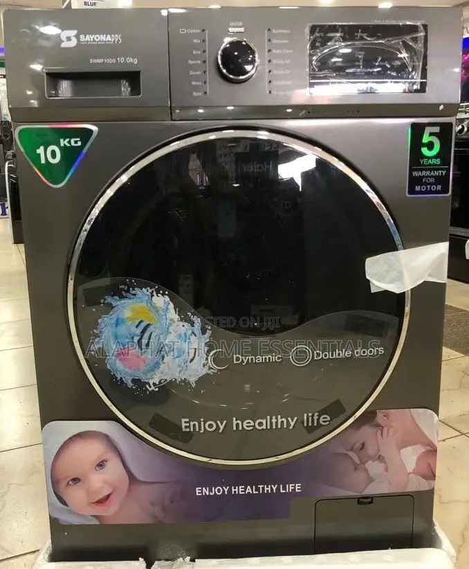 Sayona 10kg Front Loader Washing Machine