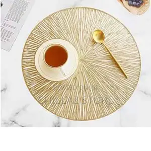 6piece Golden Table Mat.