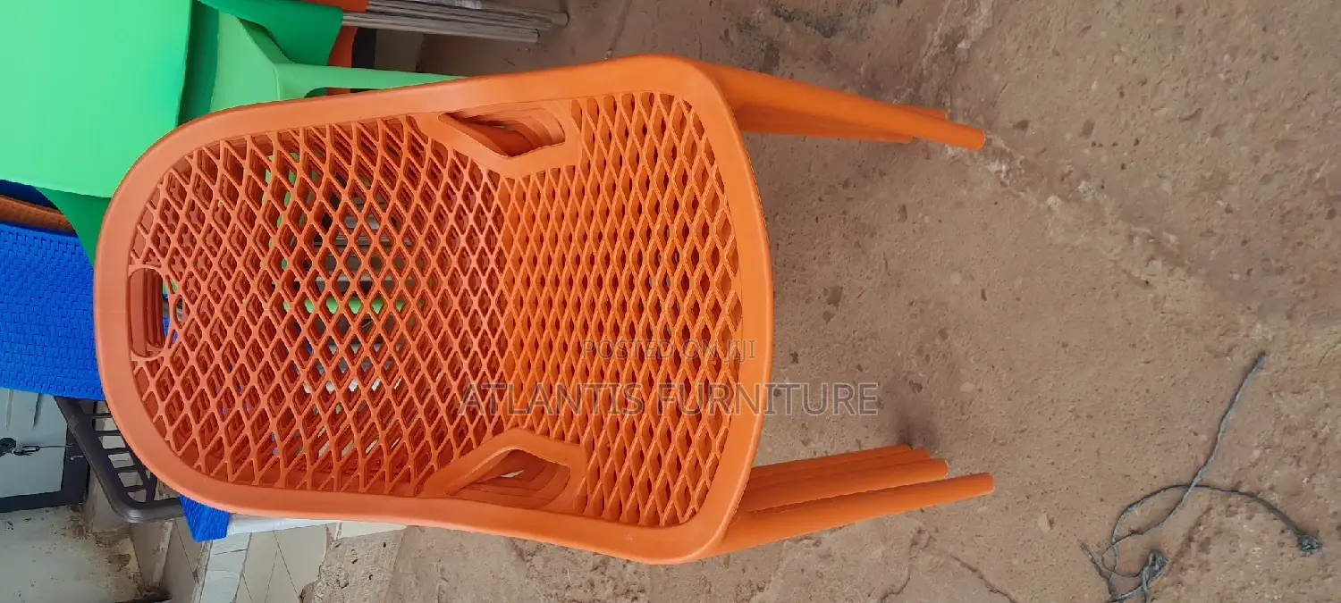Orange Executive Plastic Chairs