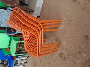 Orange Executive Plastic Chairs