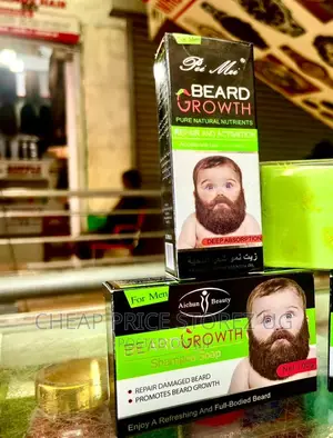 Beard Oil Growth - 30ml and Soap 