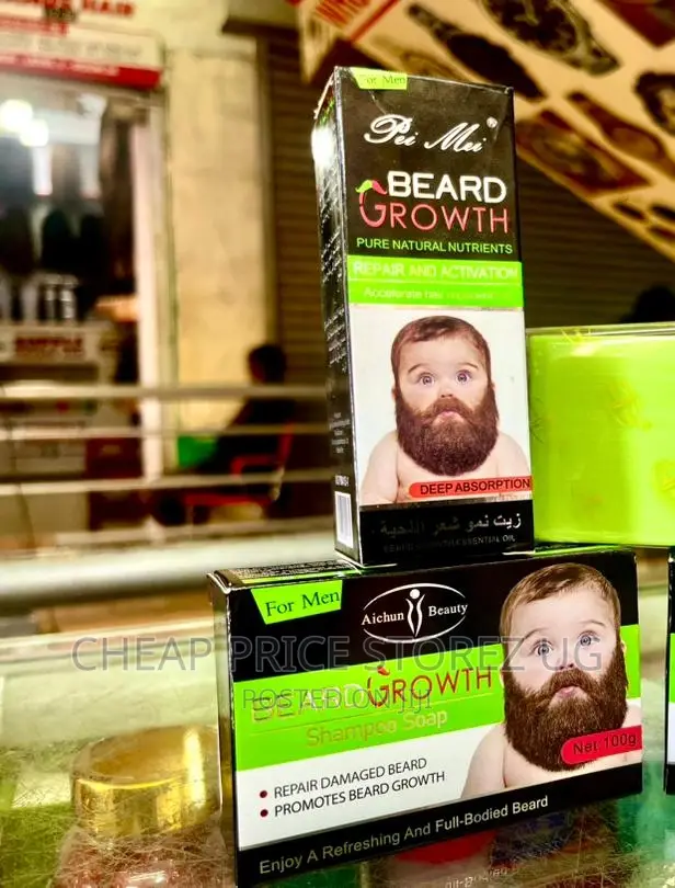 Beard Oil Growth - 30ml and Soap 