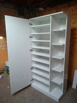 White Shoe Rack Call Us On