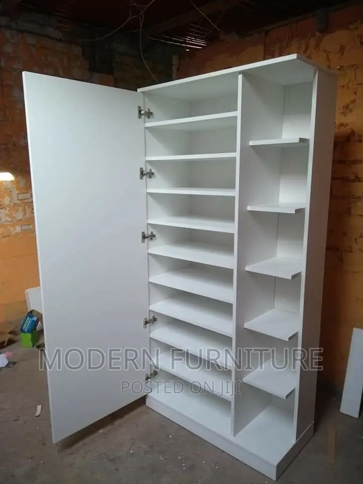White Shoe Rack Call Us On