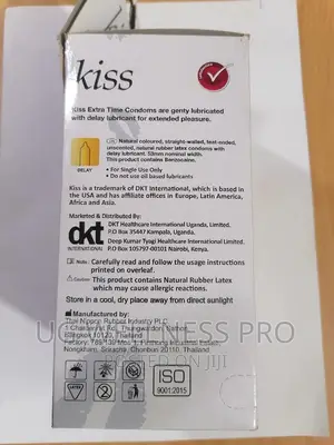 Kiss Extra Time Delay Condoms a Box of 24 Packs