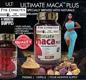 NEW ULTIMATE MACA PLUS |Hip and Butt Enlargement 120capsules