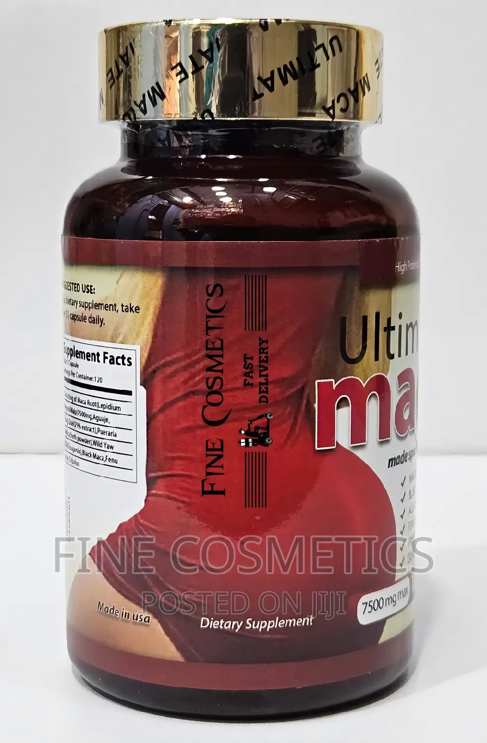 NEW ULTIMATE MACA PLUS |Hip and Butt Enlargement 120capsules