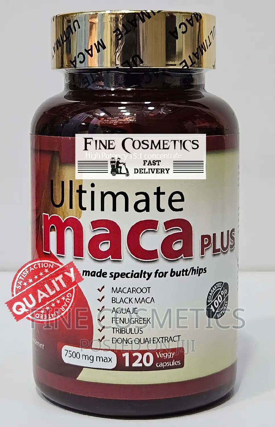 NEW ULTIMATE MACA PLUS |Hip and Butt Enlargement 120capsules