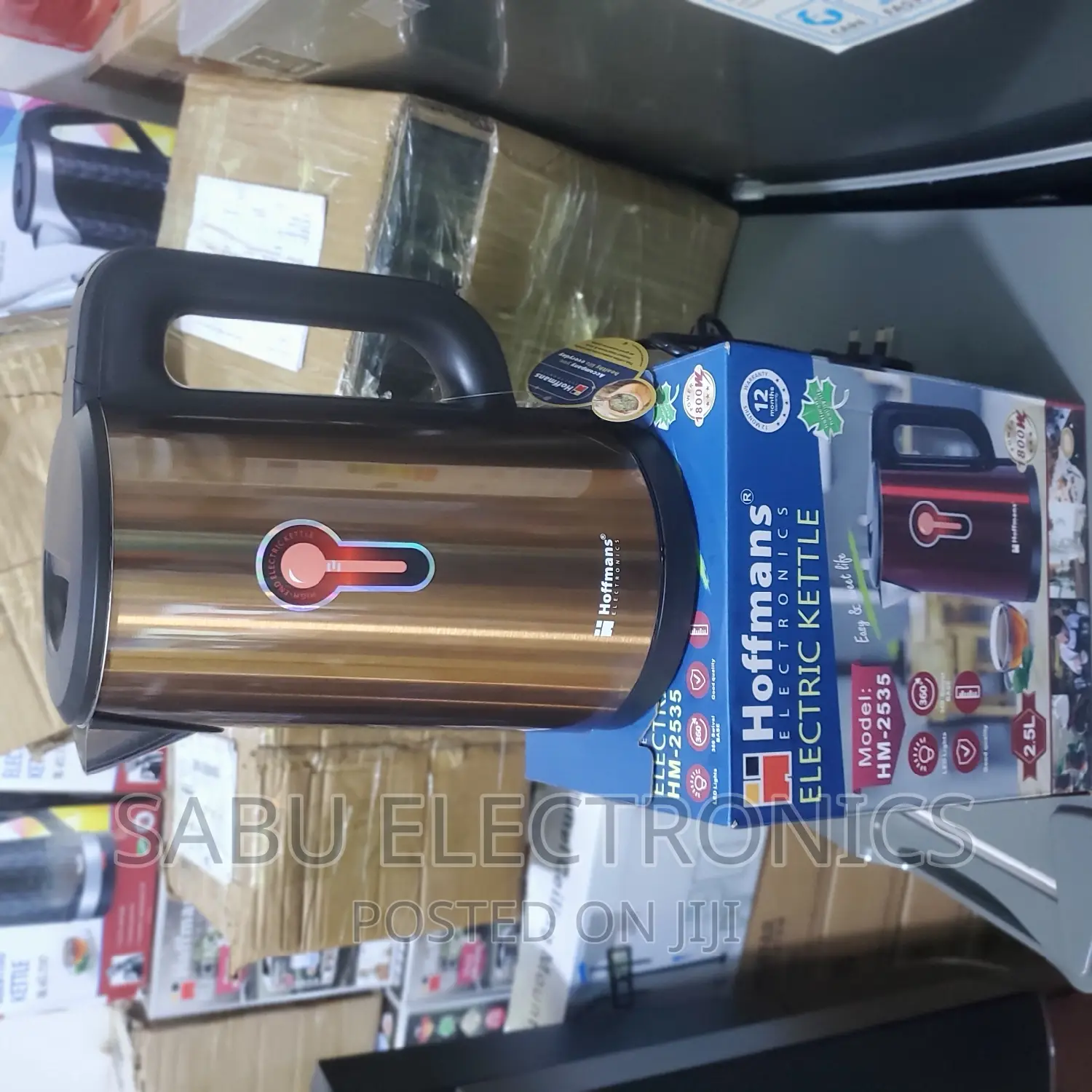 Electric Kettle 2.5L Hoffman