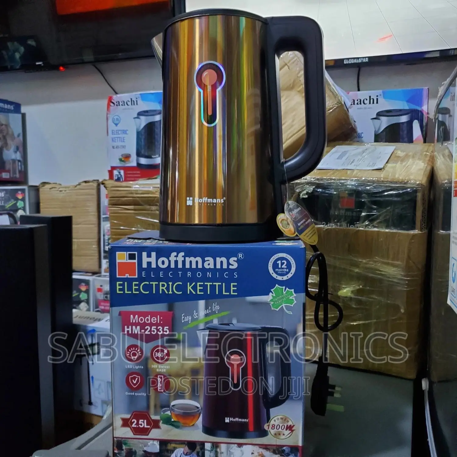 Electric Kettle 2.5L Hoffman