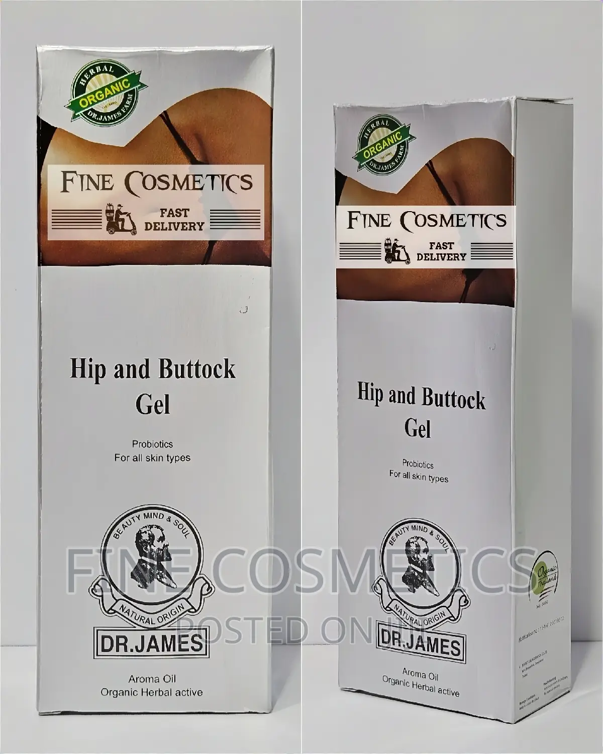 DR JAMES HIP UP GEL Buttock Enlargement Curvy Figure Shaping