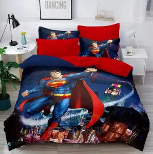 Kids. Duvet Set. Superman Design