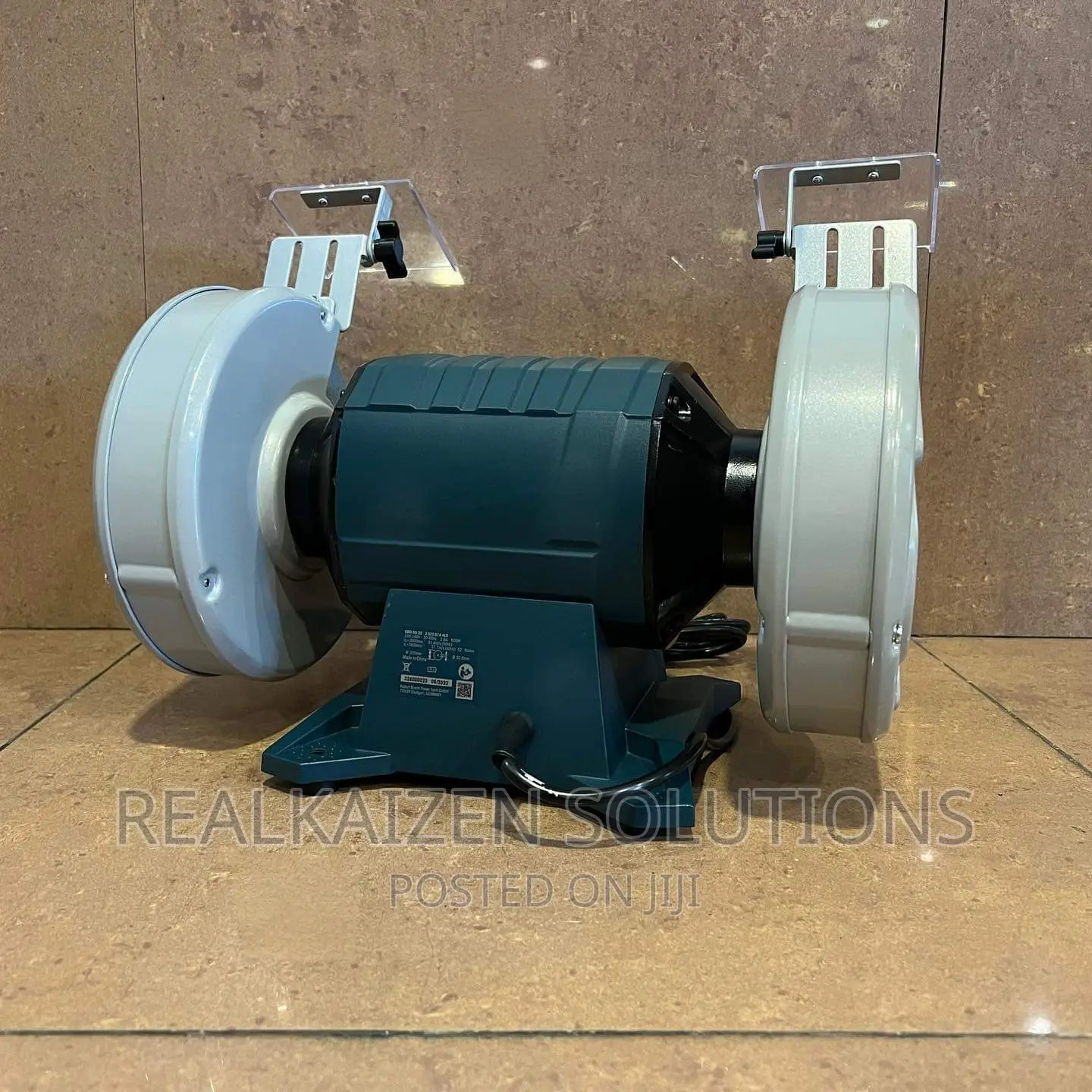 German BOSCH Heavy Duty Double Wheeled Bench Grinder 600W