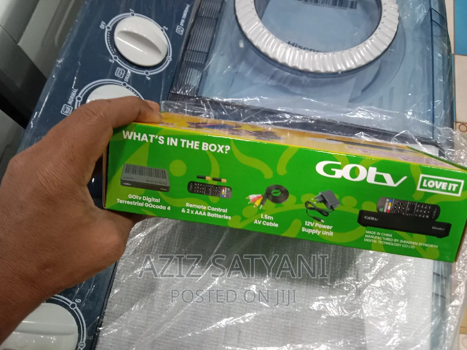 Gotv Full Kit,Compacty, Digital TV Service Technology,Black