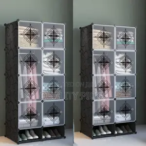 Brand 2 Door Plastic Wardrobe