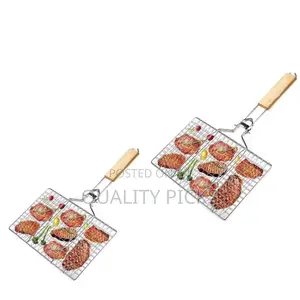 Bread New BBQ Grill Net Basket