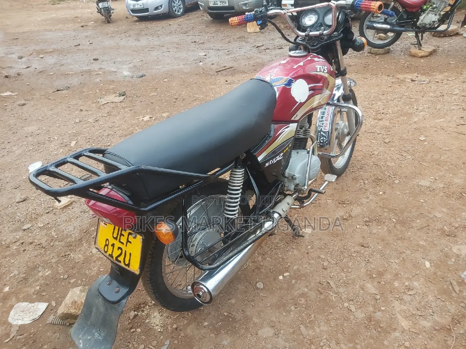TVS XL 100 2017 Red