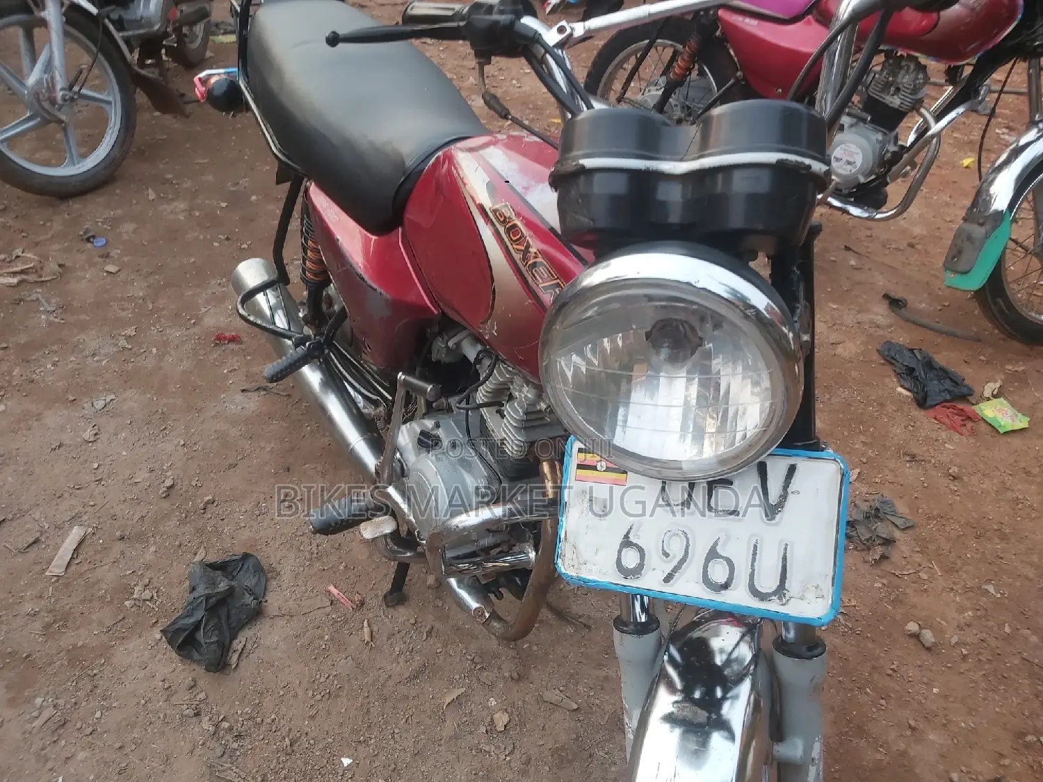 Bajaj Boxer 2018 Red