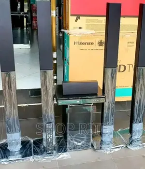 LG 4 Tall Speakers and DVD Player Systems