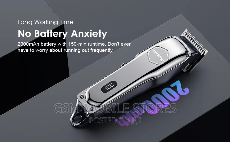 Oraimo Mens Rechargeable Hair Trimmer Professional Barbers