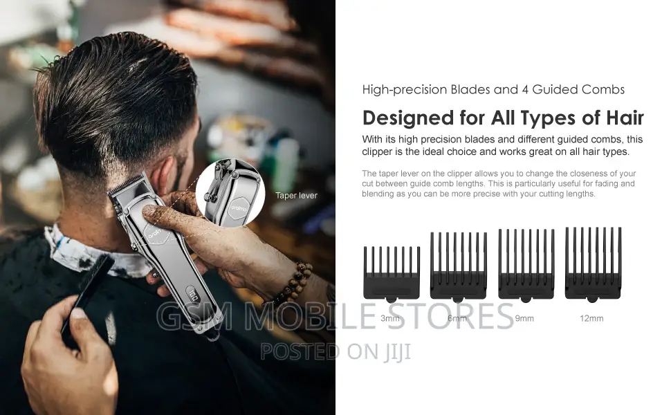 Oraimo Mens Rechargeable Hair Trimmer Professional Barbers