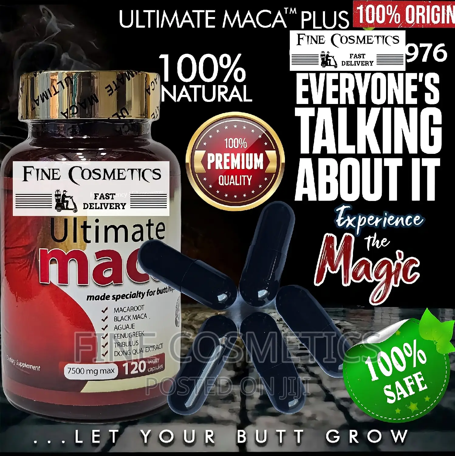 Original Ultimate Maca Plus Hip and Buttocks Enlargement 120